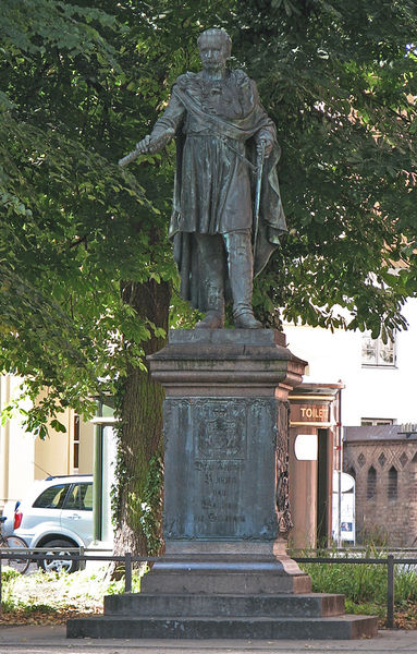 Памятник фельдмаршалу Блюхеру в Ростоке