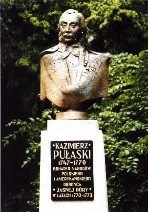 Памятник Казимежу Пуласки в Честохове
